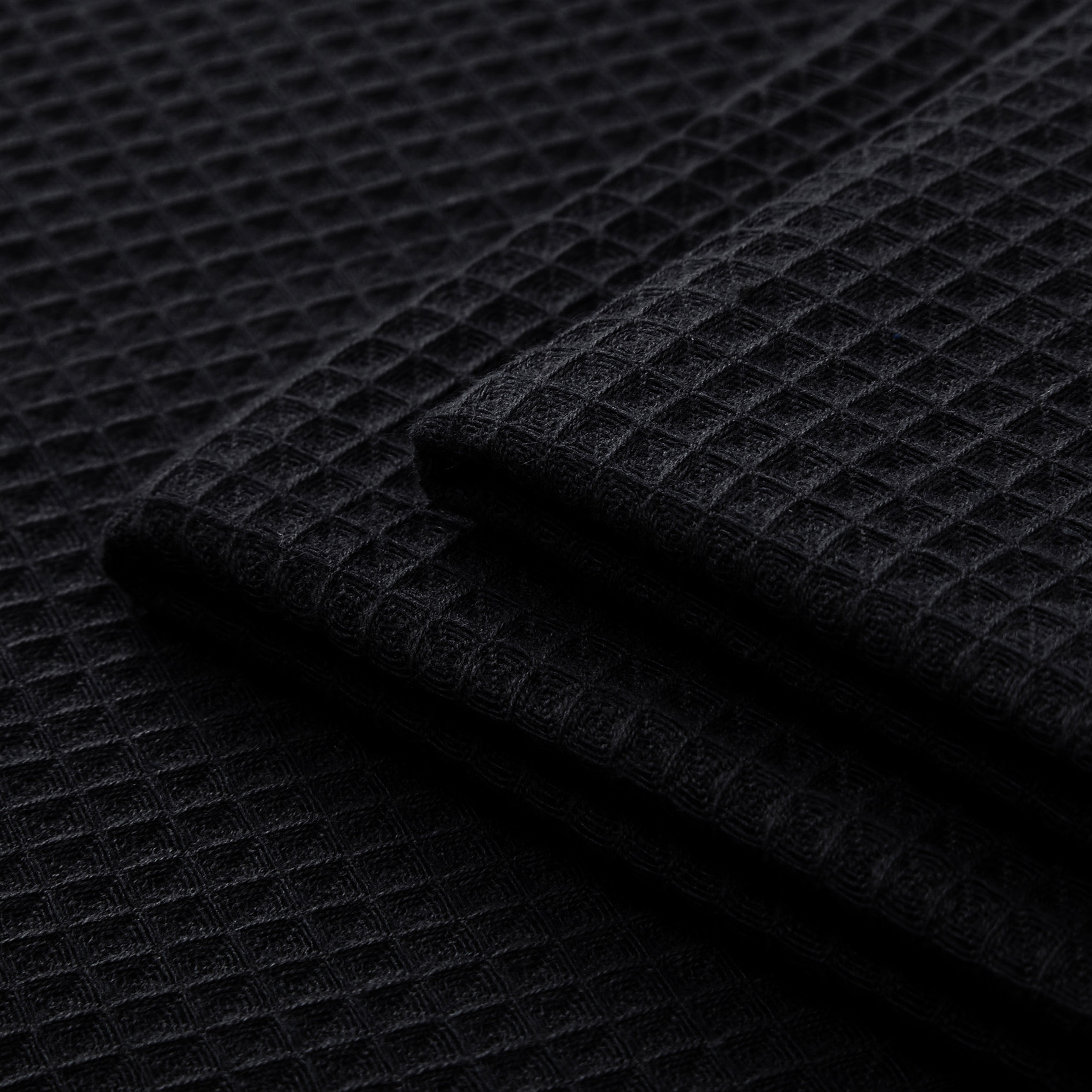 Cotton Black Kitchen Towel (Pack of 4)