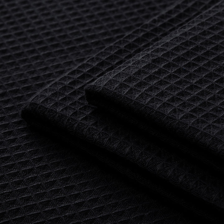 Cotton Black Kitchen Towel (Pack of 4)