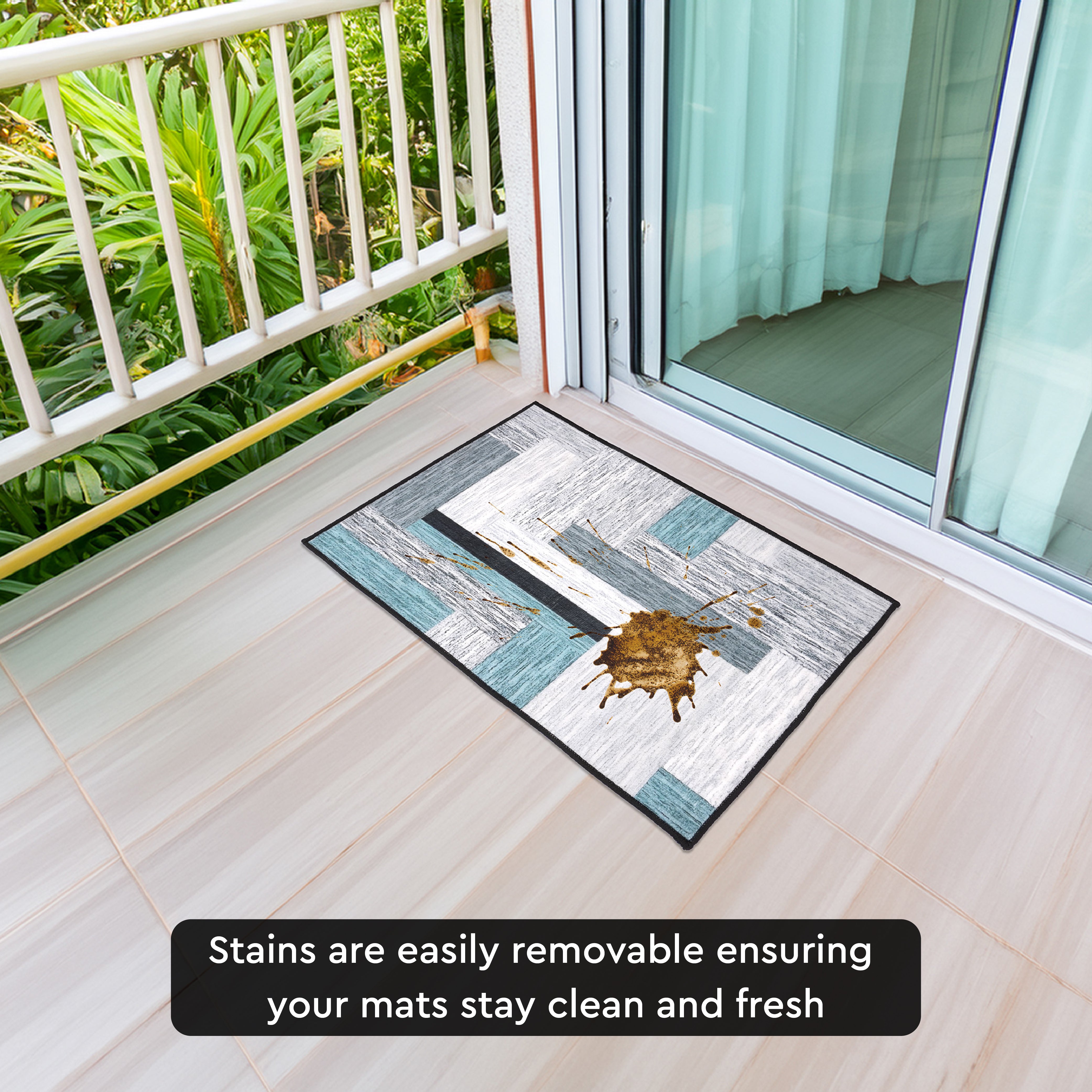Polyester Bathmat 60x40 cm