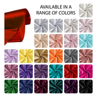 Silky Satin Fabric Material By Meter | 110 Cm Width, Silk & Shiny Fabrics | Fabric For Scrunchies, Dress, Pillowcases, Pajamas, Evening Dress, DIY