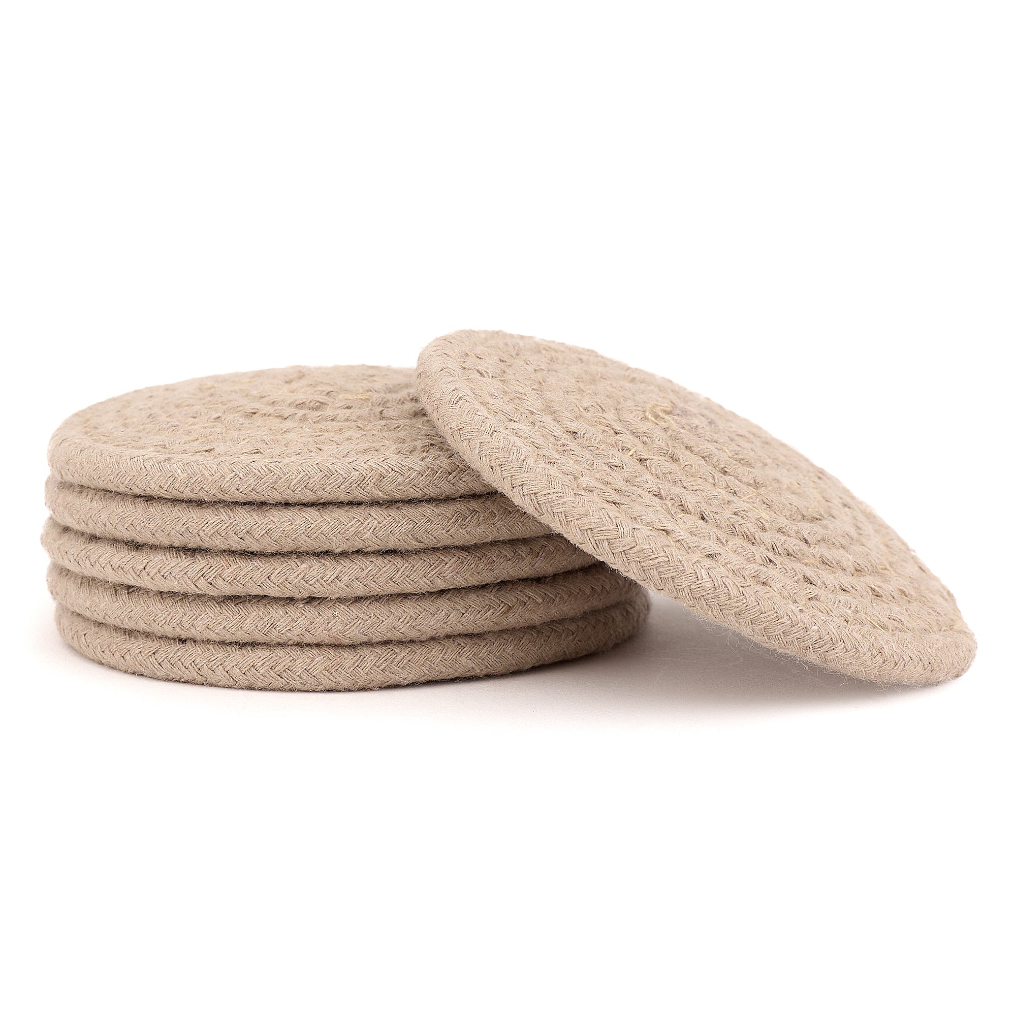 Cotton Beige Coaster