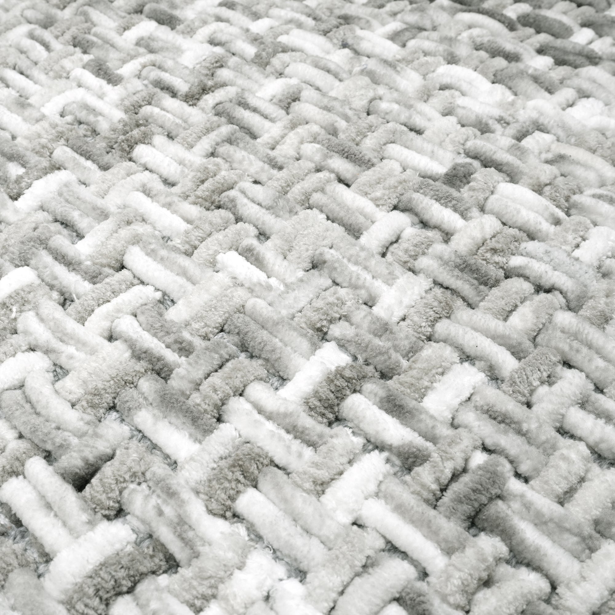 Cotton Grey Bathmat (Pack of 1)