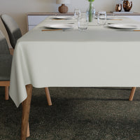 Polyester Grey Table Cloth (Pack of 1)