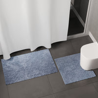 Cotton Light Blue Bathmat (Pack of 2)