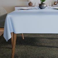 Polyester Blue Table Cloth (Pack of 1)