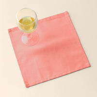 Canvas Coral Table Napkin (Pack of 12)