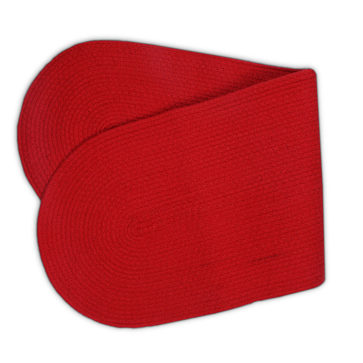 Cotton Red Table Runner (Pack of 1)
