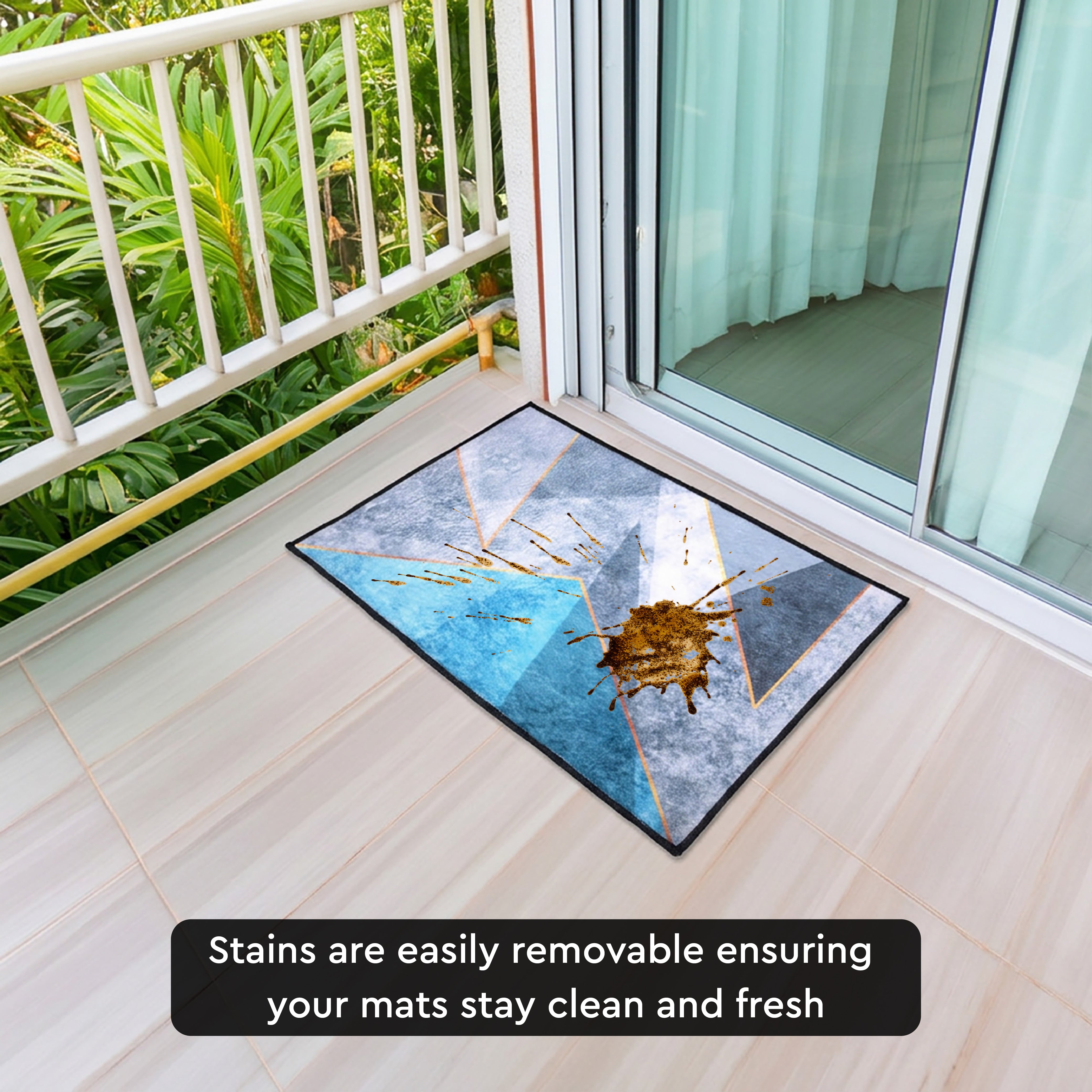 Polyester Bathmat 60x40 cm