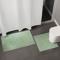 Cotton Sage Green Bathmat (Pack of 2)