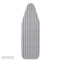 Cotton Roma Grey Stripes Ironing Board Cover (Pack of 1)