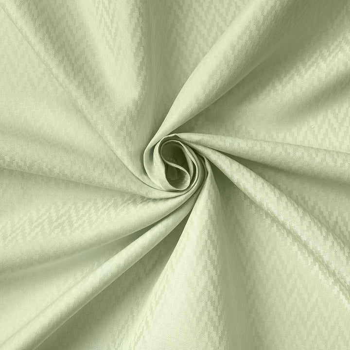 Polyester Mint Shower Curtain (Pack of 1)
