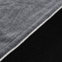 Cotton Black & Denim Table Runner (Pack of 1)