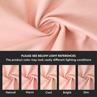 Cotton Powder Pink Table Cloth (Pack of 1)