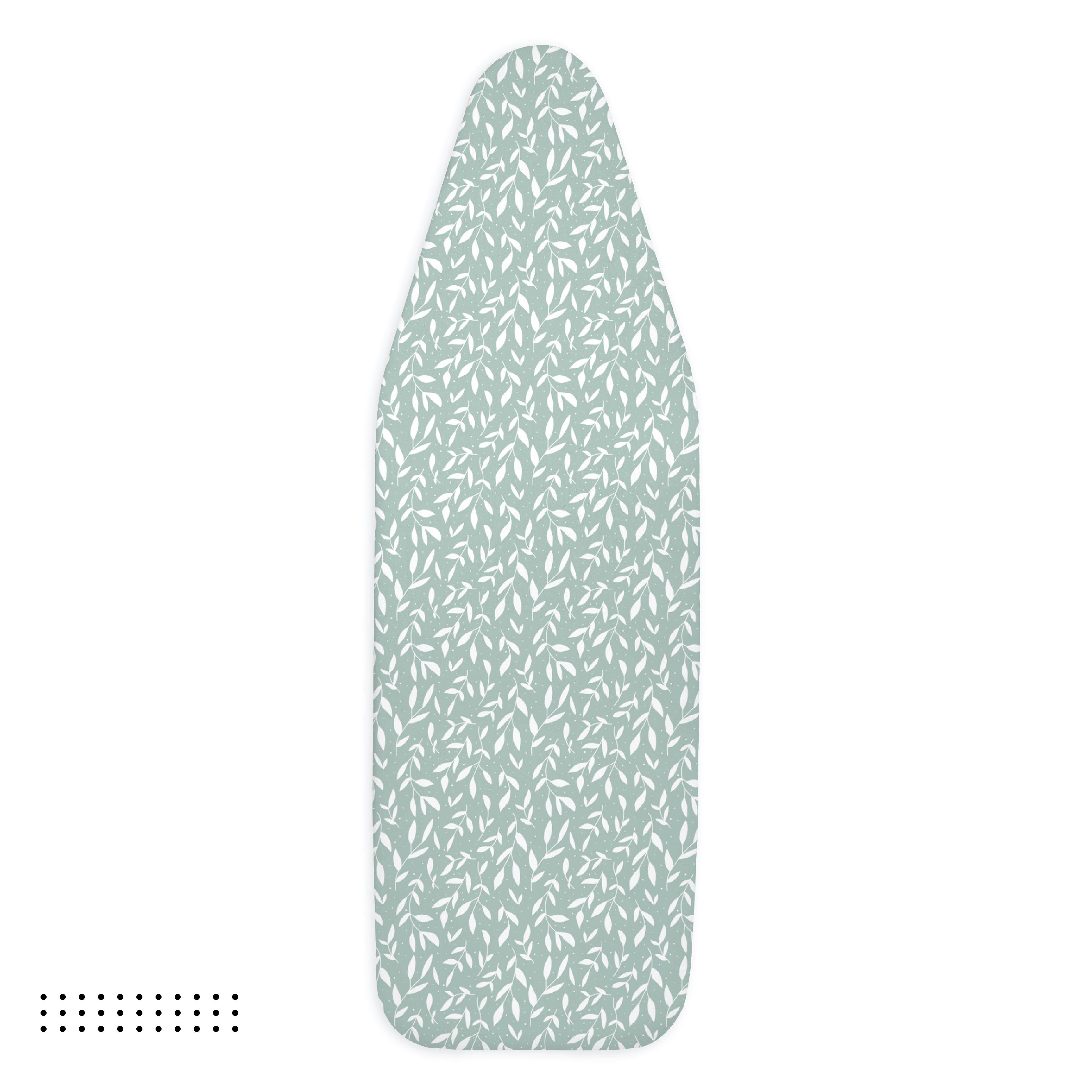 Green Leaflet Ironing Board Cover