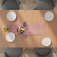 Chenille Buff Table Runner
