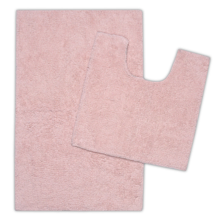 Cotton Peach Bathmat (Pack of 4)