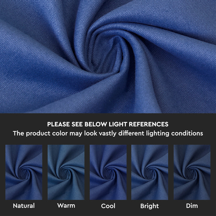 Cotton Cobalt Table Cloth (Pack of 1)