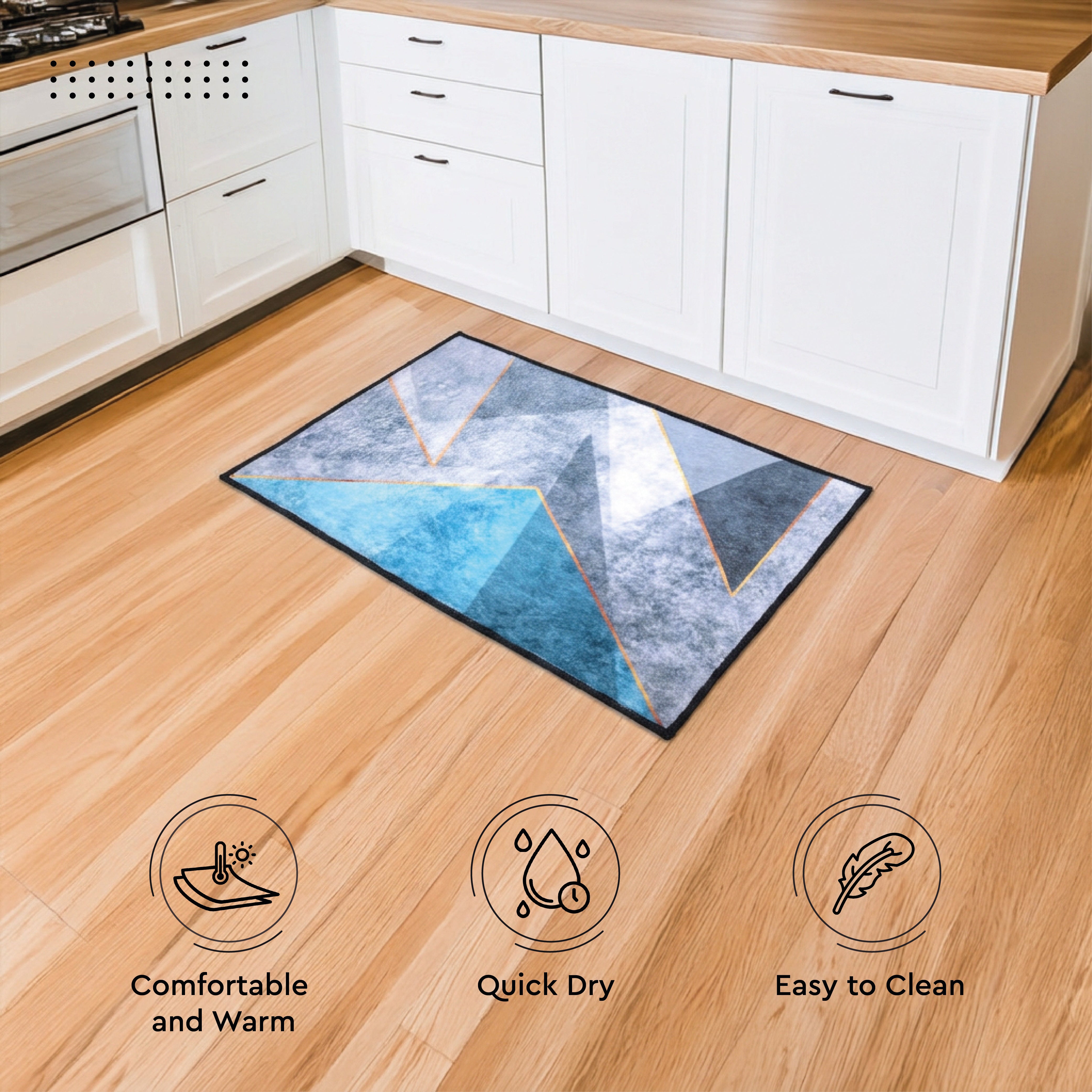 Polyester Bathmat 60x40 cm