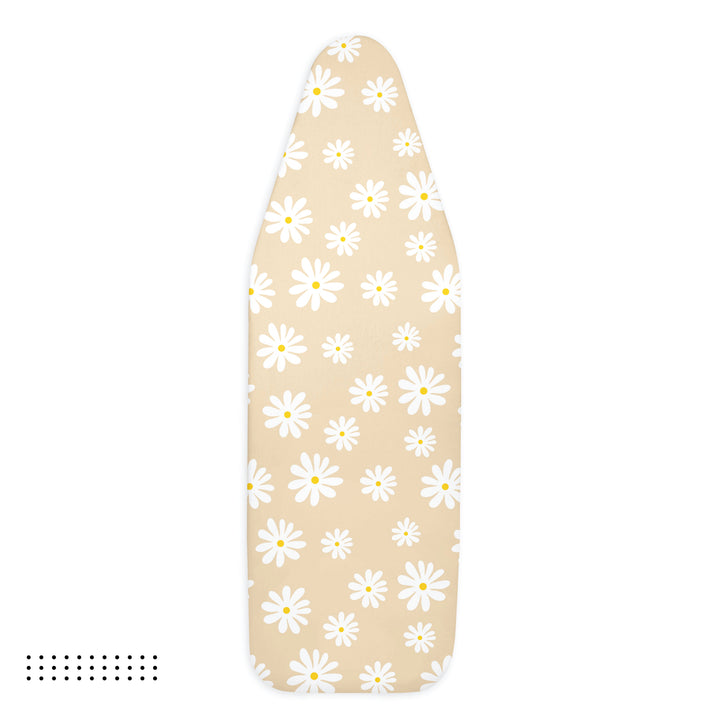 20s Sheeting Daisy Beige Ironing Board Cover