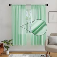 Micro Mint Curtain (Pack of 2)