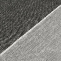 Cotton Light Grey & Grey Table Runner (Pack of 1)