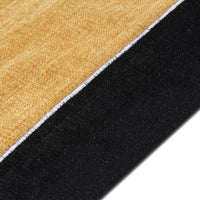 Cotton Black & Mustard Table Runner (Pack of 1)