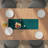 Chenille Azul Blue Table Runner