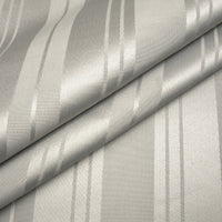 Polyester Stripe Grey Shower Curtain (Pack of 1)