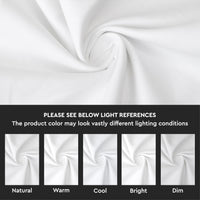 Cotton White Table Cloth (Pack of 1)
