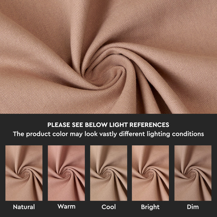 Canvas Tan Table Cloth (Pack of 1)