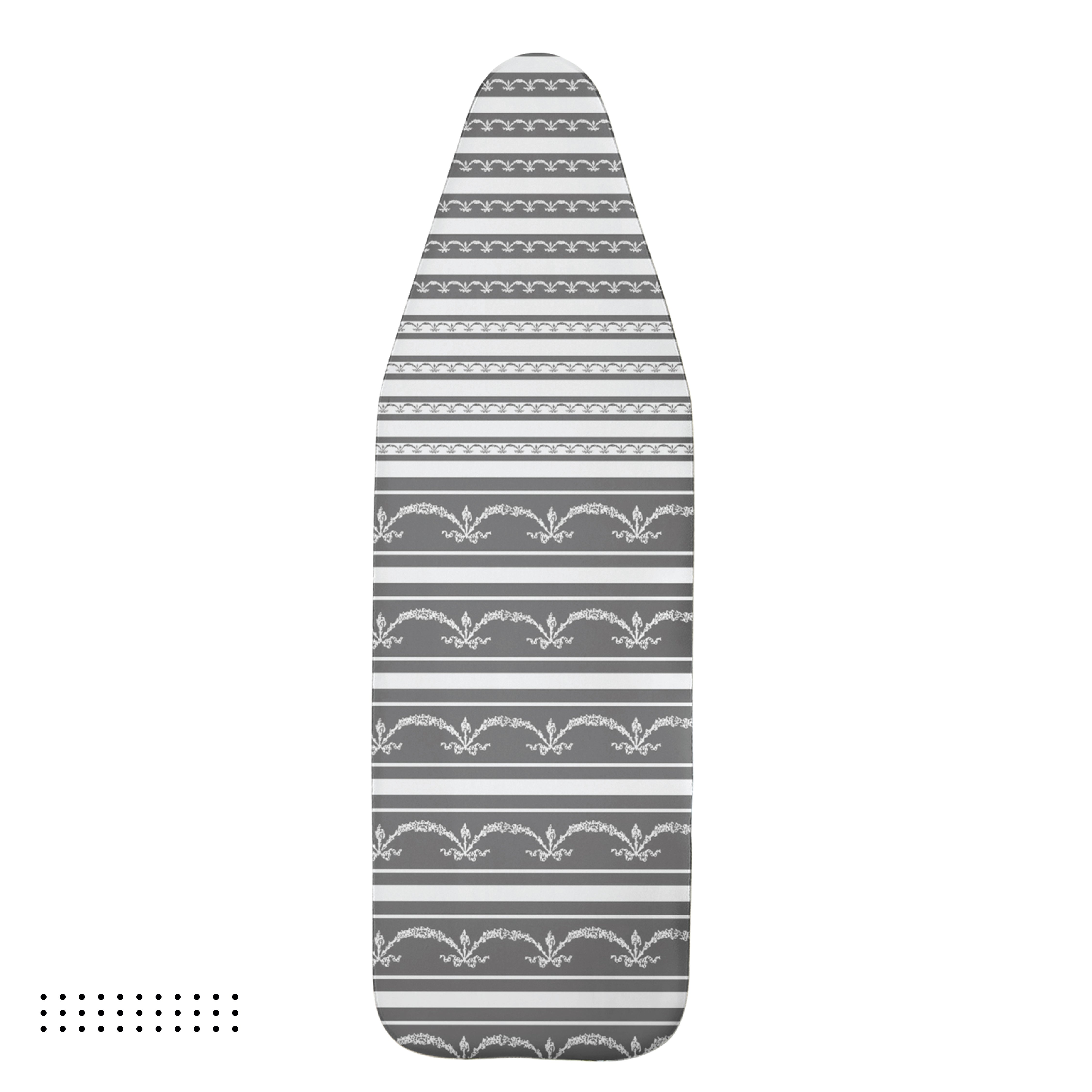 Grey Bunting Ironing Board Cover