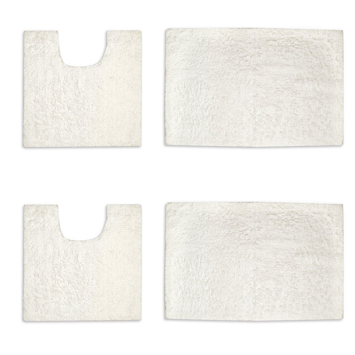 Cotton Cream Bathmat (Pack of 4)