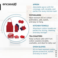 Cotton Grey Combo Kitchen Set (Pack of 21)