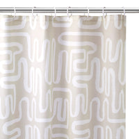 polyester shower curtain