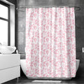 Polyester Carnations Shower Curtain (Pack of 1)