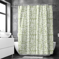 polyester shower curtain