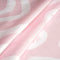 Polyester Boho Maze Pink Shower Curtain (Pack of 1)