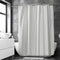 Polyester Grey Shower Curtain (Pack of 1)