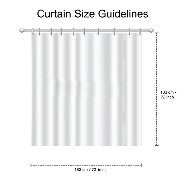 polyester shower curtain