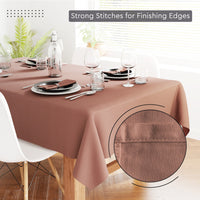 cotton 6 to 8 seater rectangular table cloth