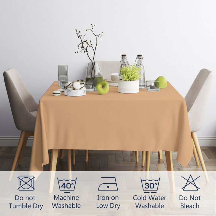 cotton 4 seater square table cloth