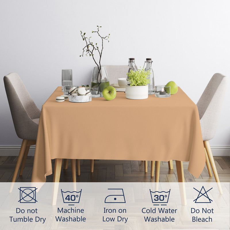 cotton 4 seater square table cloth