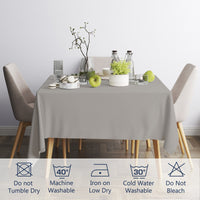 cotton 4 seater square table cloth