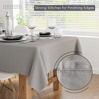 cotton 6 to 8 seater rectangular table cloth