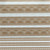 Cotton Brown Bunting Table Cloth (Pack of 1)