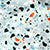 Cotton Terrazzo Mint Table Cloth (Pack of 1)