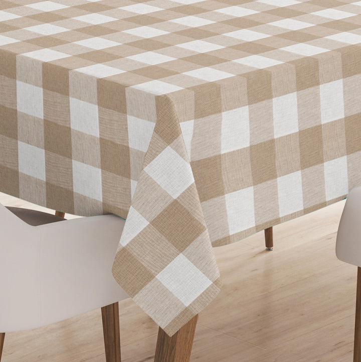 cotton 6 to 8 seater rectangular table cloth