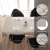 cotton 6 to 8 seater rectangular table cloth