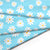 Cotton Daisy Blue Table Cloth (Pack of 1)