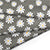 Cotton Daisy Grey Table Cloth (Pack of 1)